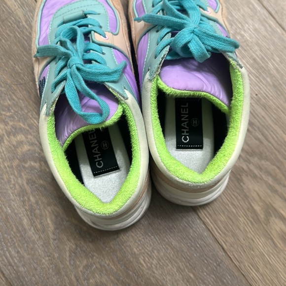 CHANEL TRAINER SIZE 38 - Picture 5 of 7